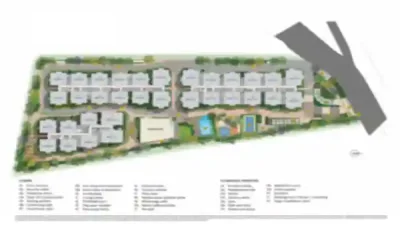 Brigade Manor Apartment master plan hd by Brigade Group located at Moti Nagar, near Sanath Nagar, Hyderabad Telangana